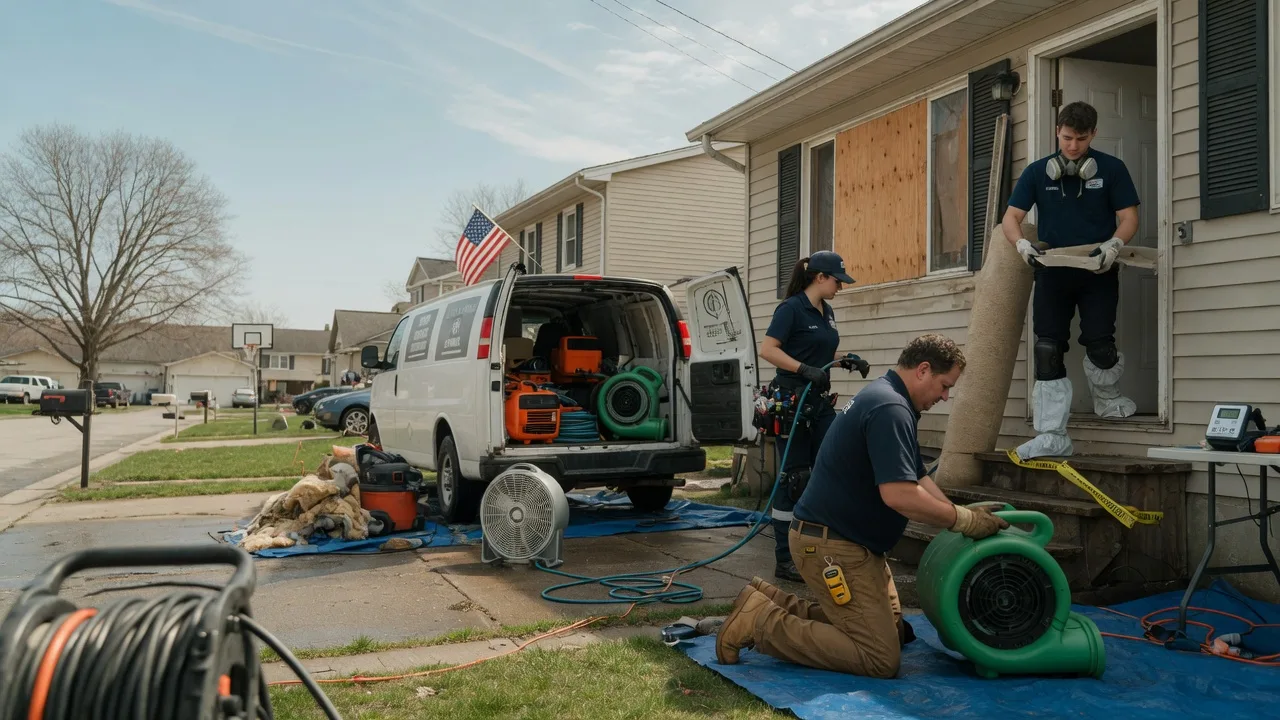 Water Damage Restoration in Oquawka, IL near me